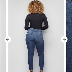 Good American Good Legs Skinny Jeans size 8